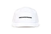 OXF 5 PANEL CAP - WHITE