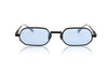 MR ZUZU - Matte Black Titanium / Blue lens